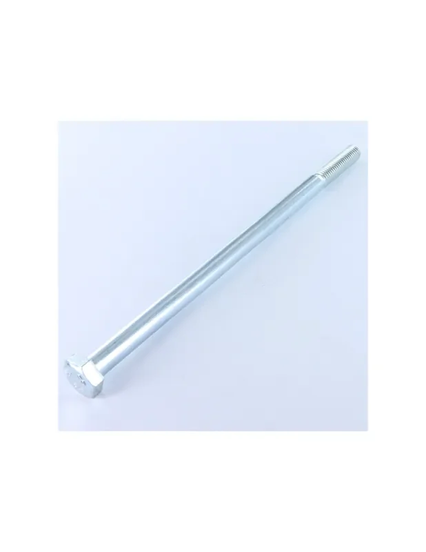 1 x Cuerpo de perno roscado parcial cabeza hexagonal M10X210 Clase 8.8 Acero cincado blanco Certificado