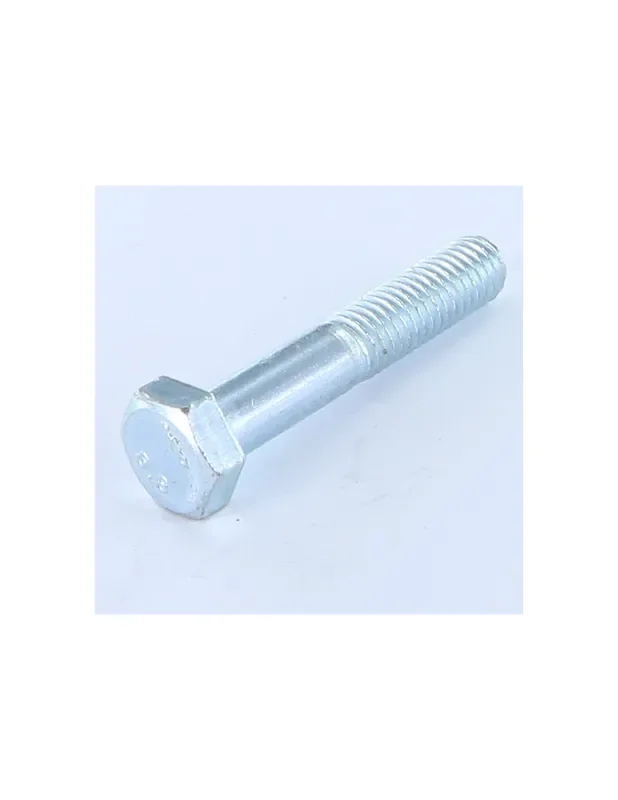 1 x Cuerpo de perno roscado parcial cabeza hexagonal M10X45 Clase 8.8 Acero cincado blanco Últimas Unidades