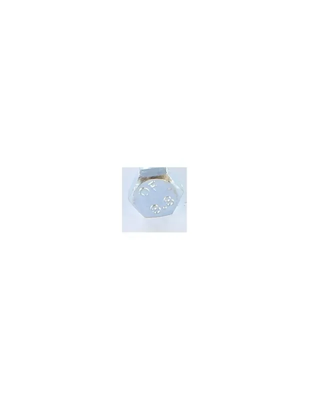 1 x Cuerpo de perno roscado parcial cabeza hexagonal M10X90 Clase 8.8 Acero cincado blanco Profesional