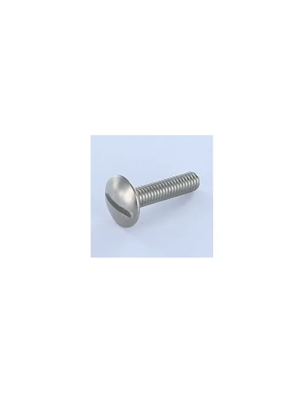 1 x Tornillo poelier cabeza redonda ancha ranura Inoxidable A2 M3X10 microtornillo Devolución Gratuita