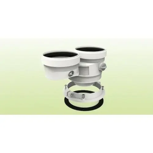ADAPTADOR BIFLUJO PP DIÁMETRO 80 RYTON COMPATIBLE SIME DGTH25 Bestseller