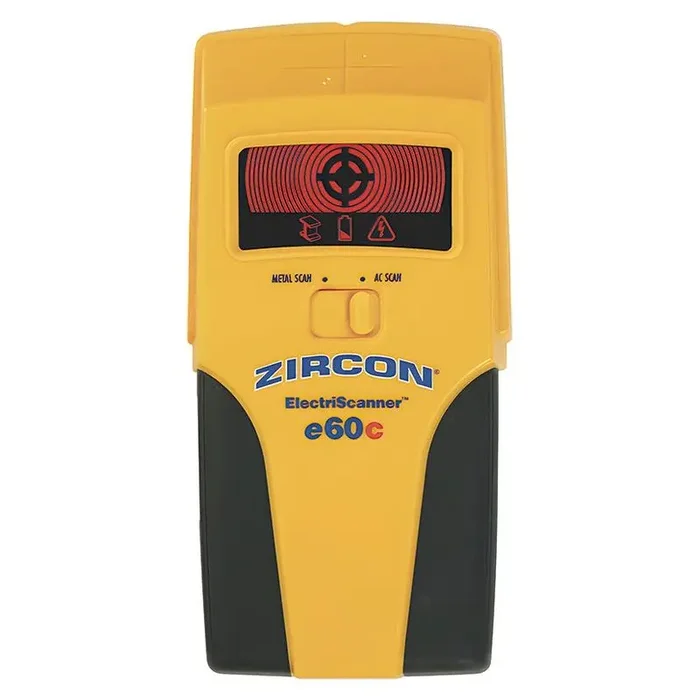 Alta Calidad Detector de cables y metales ZIRCON ElectricScanner e60c Puntero Led SpotLit. Referencia 6721H2