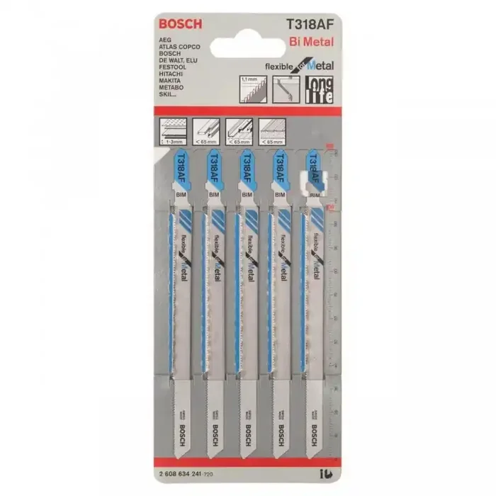 Auténtico HOJA SIERRA CALAR T318AF (5UD) BOSCH