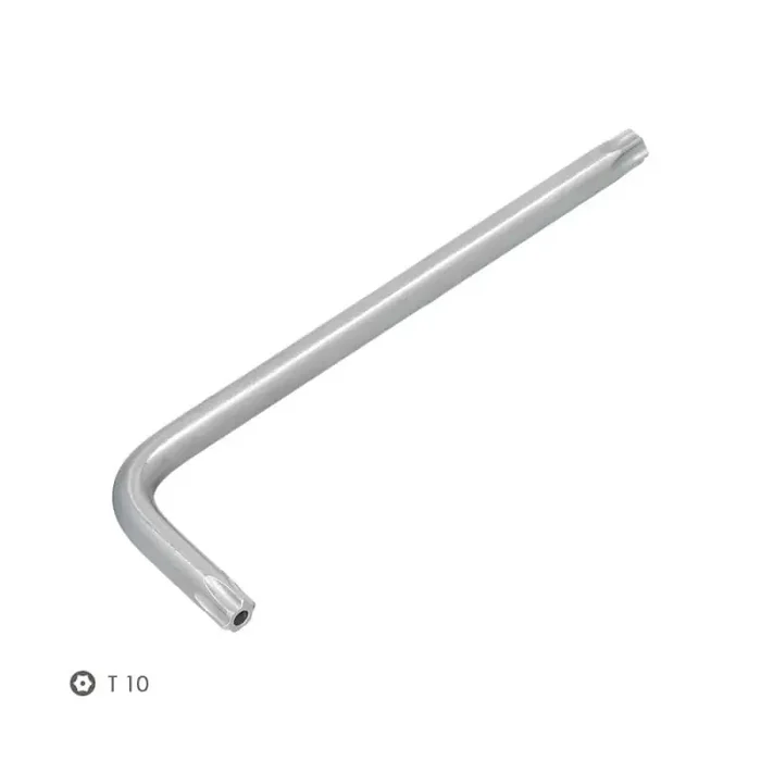 Bestseller Llave Torx Inviolable Larga Acero Cromo Vanadio Profesional T10