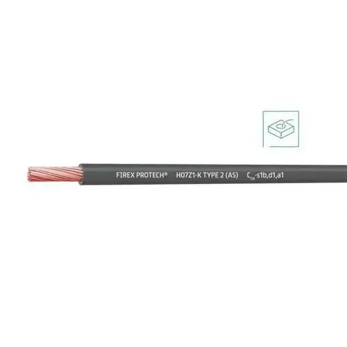 CABLE FIREX PROTECH 750V(AS)H07Z1-K TYPE 2(AS)1×1,5 GR(SE SUMINISTRA CJ.100m) Oferta