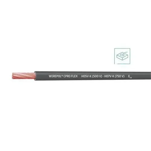 CABLE WIREPOL CPRO FLEX H05V-K(500V)-H07V-K(750V)1×1,5 GR(SE SUMINISTRA CJ.200m) Pedido Al Por Mayor