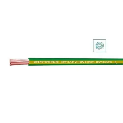 CABLE WIREPOL CPRO RIG.750V H07V-U/H07V-R 1×16 AM./VD(SE SUMINISTRA RO.100m) Compra Ahora