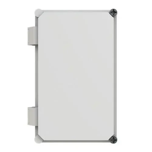 CAJA APO 31 CUBIERTA CON BISAGRAS RAL7035 Envío Internacional