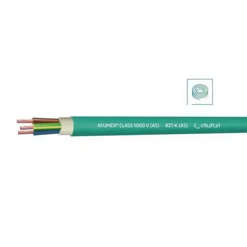 Certificado CABLE AFUMEX CLASS 1000V (AS) RZ1-K (AS) 3G2,5 (SE SUMINISTRA EN ROLLO DE 100m)