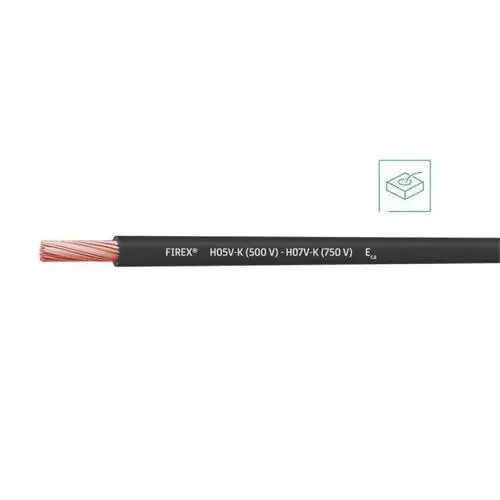 Certificado CABLE FIREX H05V-K(500V)-H07V-K(750V)1×1,5 NG(SE SUMINISTRA CJ.100m)