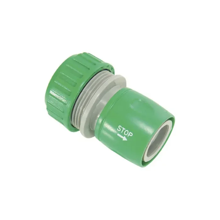Conector Manguera Plastico 1/2 Con Stop Blister Mejor Precio