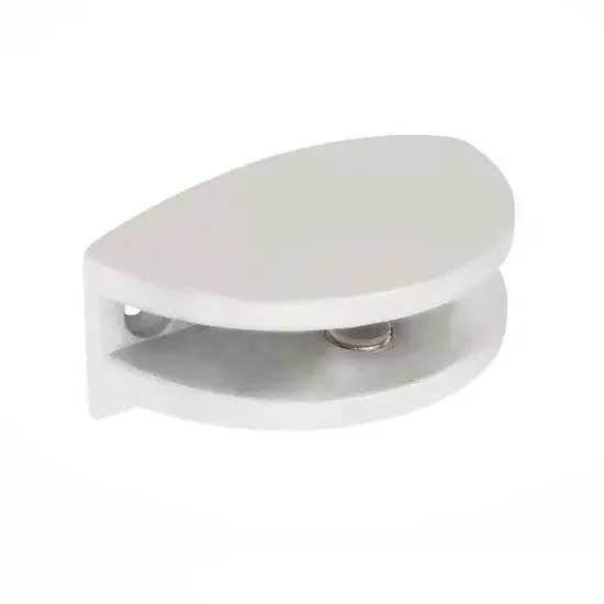 De Moda SOPORTE REPISA CRISTAL 5-6MM 88 BLANCO REI