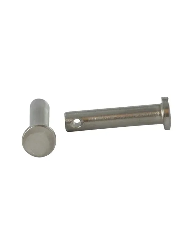 Entrega Rápida 1 x Pasador cabeza plana 6X45 perforada 2.5 Inoxidable A4