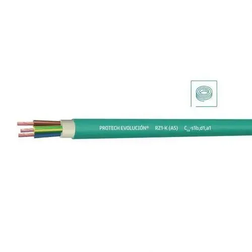 Entrega Rápida CABLE PROTECH EVOLUCIÓN 1000V(AS)RZ1-K(AS)2×2,5(SE SUMINISTRA RO.50m)