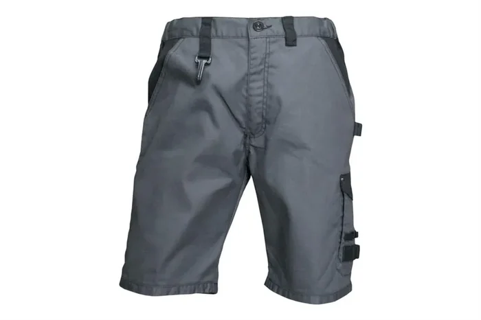 Envío Inmediato BERMUDAS DE TRABAJO POULSEN 280gms/m BEIS-NEGRO T-46