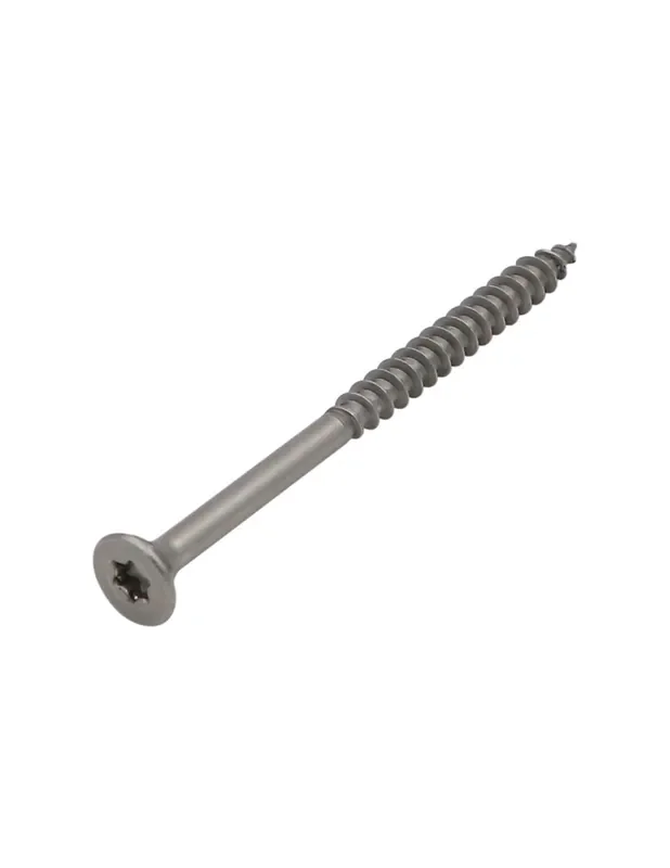 Favorito De Clientes 1 x Tornillos para madera y aglomerado TEKOR Inoxidable A2 cabeza fresada/testa svasat dentado TORX T10 3.5X25