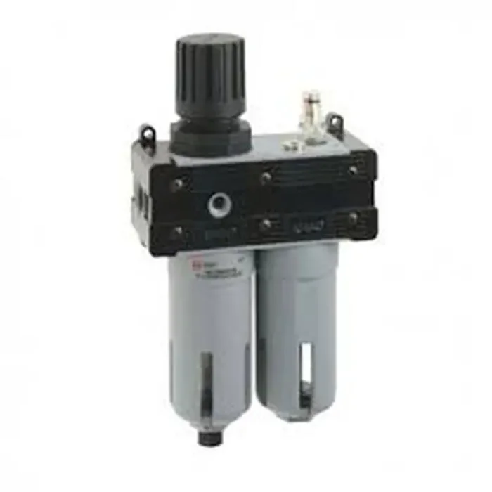 Filtro Regulador +Lubricador, Tamaño 1 3/8 20 Micron 0-12 Bar S.M. Stock Limitado