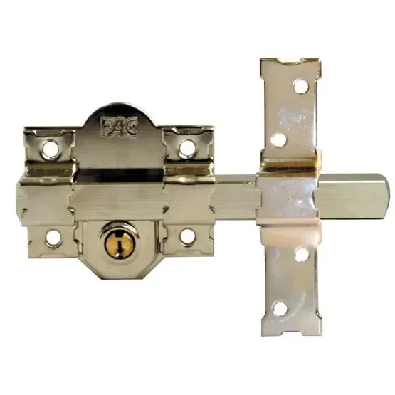 Garantía De Devolución De Dinero CERROJO FAC 201-L-80 PINT.LLAVE-LLAVE