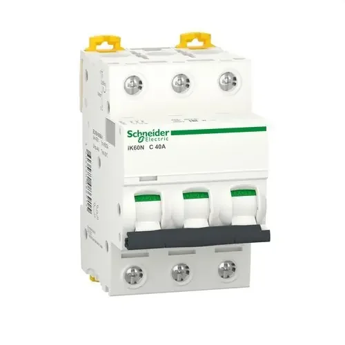 INTERRUPTOR AUTOMÁTICO MAGNETOTÉRMICO iK60N 3P 40A CURVA-C Última Versión