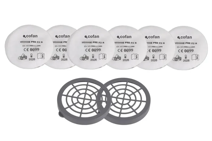 JGO. 2 PLASTICOS+6 PREFILTROS – M6000E Solo Hoy