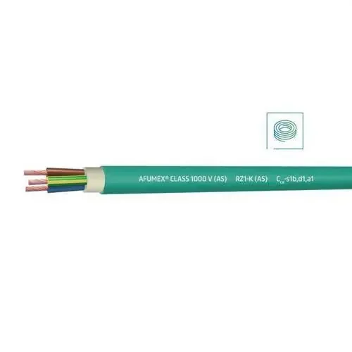 Lujoso CABLE AFUMEX CLASS 1000V (AS) RZ1-K (AS) 5G2,5 (SE SUMINISTRA EN ROLLO DE 100m)
