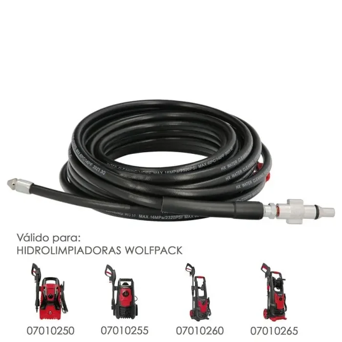 Manguera Recambio Para Hidrolimpiadora Wolfpack 10 m Disponible Ahora