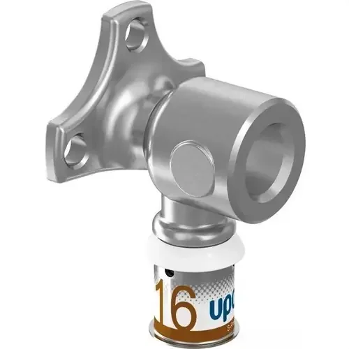 Moderno CODO FIJ.20-Rp3/4″FT UPONOR S-PRESS PLUS P/INST.PARED O FIJ.PL.EVITANDO GIRO