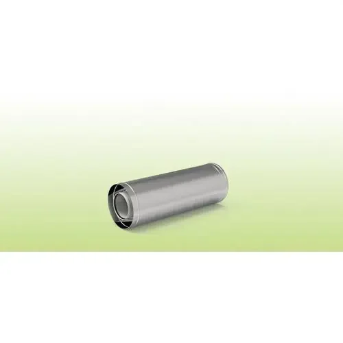 Moderno TUBO CHIMENEA COAXIAL M-H 160/250×1000 POLIPROPILENO/INOXIDABLE