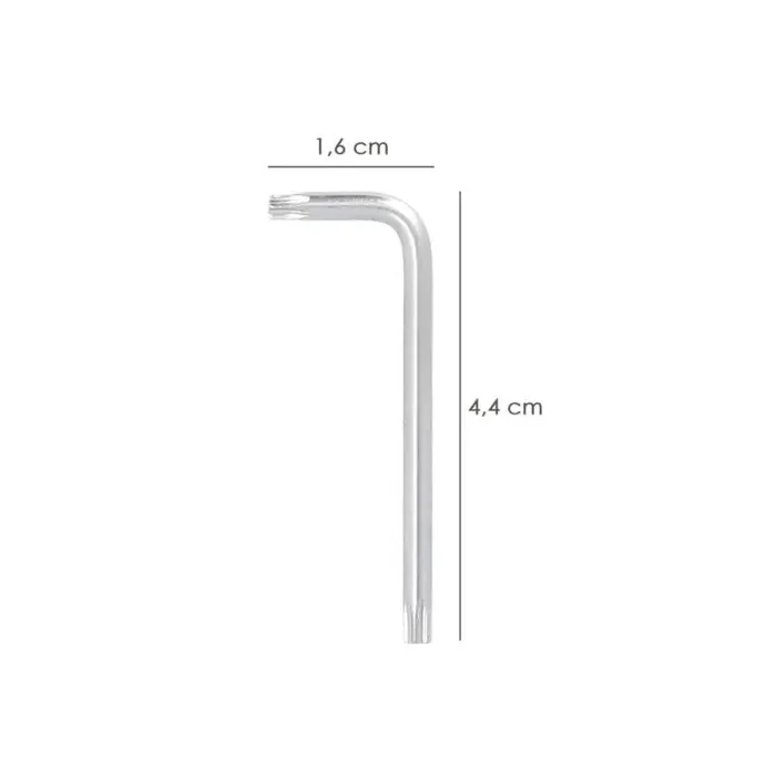Nuevo Modelo Llave Torx Acero Cromo Vanadio Profesional T9