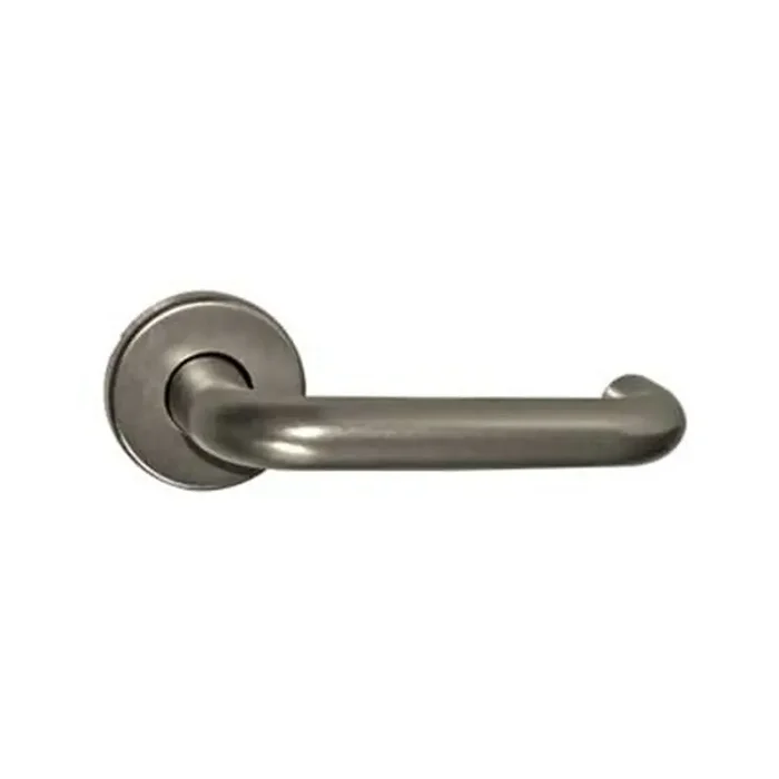 Ocasión Especial MANILLA 1988/554TOS ALUMINIO, ROSETA REDONDA (JUEGO) F6 – INOX OCARIZ