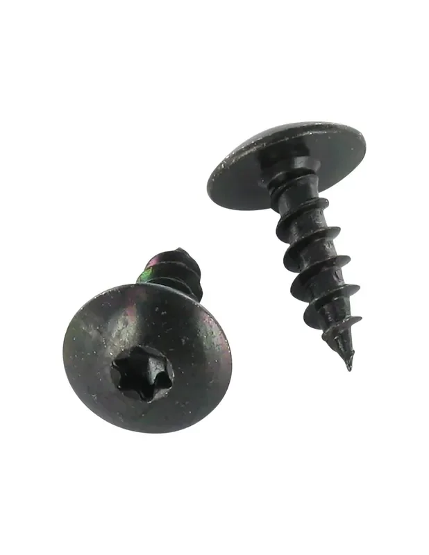 Oferta De Temporada 1 x Tornillo pernio 6X55 roscado en 55 TORX T30 Acero cincado negro