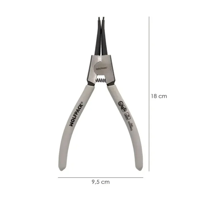 Oferta De Temporada Alicates Arandelas Exteriores Recto 175mm Acero Din 5254