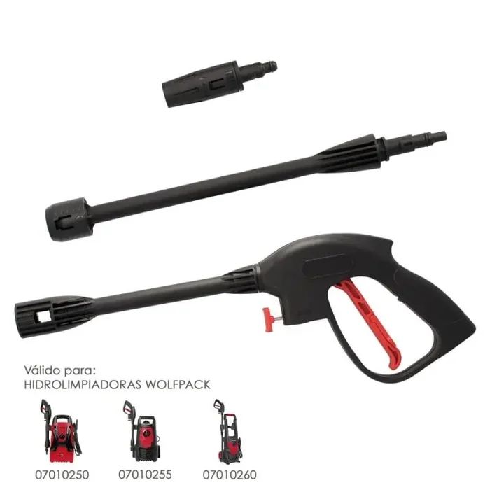 Ordenar Ahora Mismo Pistola Para Hidrolimpiadora 100 – 105 – 135 Bar Wolfpack