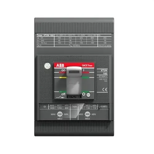 Original INTERRUPTOR AUTOMÁTICO XT2V160 MA R100 IM600-1400 3P F-F