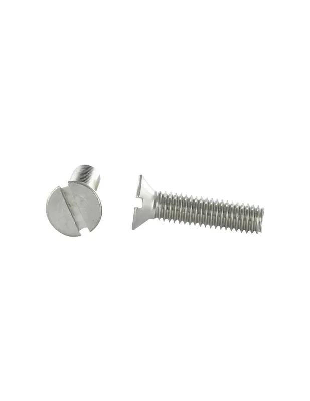Popular 1 x Tornillo metales Inoxidable A2 cabeza fresada/testa svasat ranura M8X90