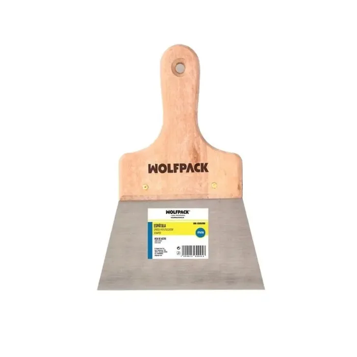 Popular Espatula Techos Mango Madera Hoja Acero 90 x 120 mm