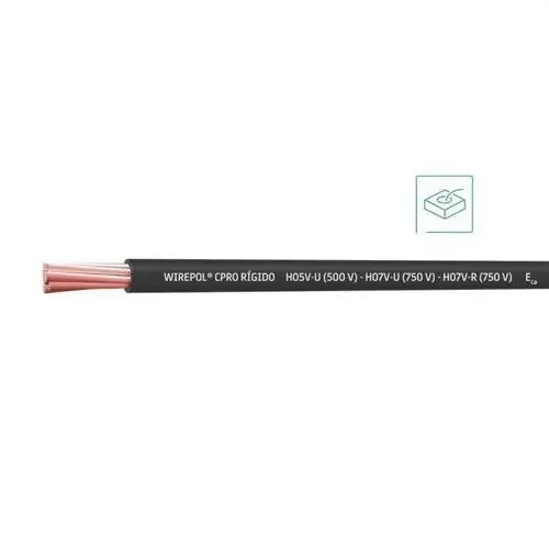 Premium CABLE WIREPOL CPRO RIG.750V H07V-U/H07V-R 1×2,5 NG(SE SUMINISTRA CJ.100m)