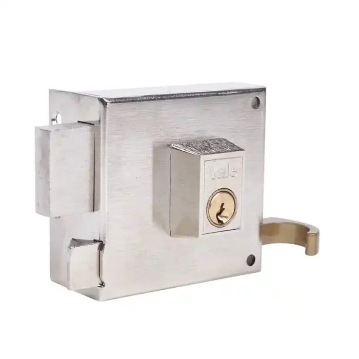 Tendencia CERRADURA 125-80 ENTRADA 48MM CILINDRO Ø 25X50MM H.NIQUEL, IZQUIERDA YALE
