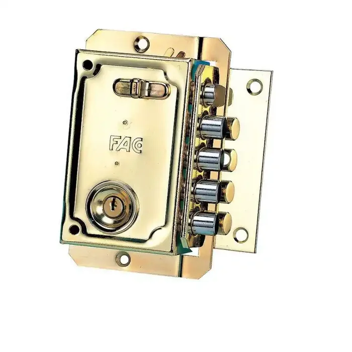 Tendencia Cerradura Fac S 90 Dorada Izquierda