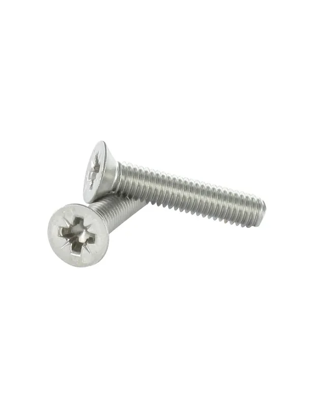 Última Oportunidad 1 x Tornillo metales Inoxidable A2 cabeza fresada Pozi 2 M4X60