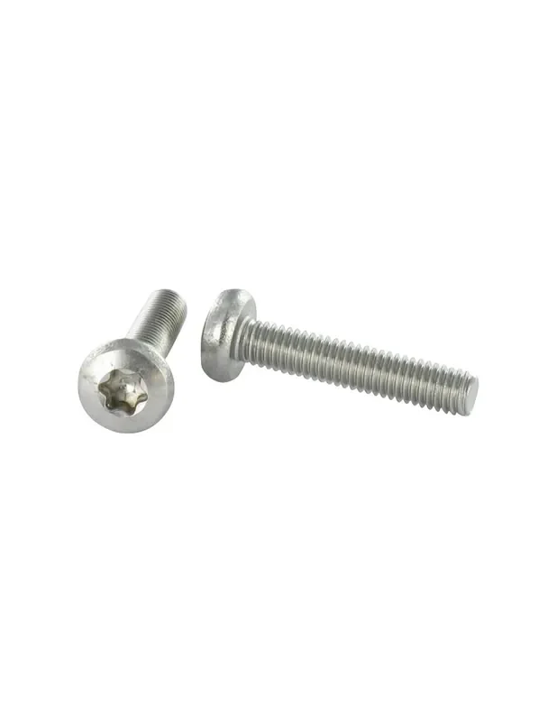 Última Oportunidad 500 x Tornillo metales cabeza abovedada ancha Inoxidable A2 M3X10 TORX T10 microtornillo