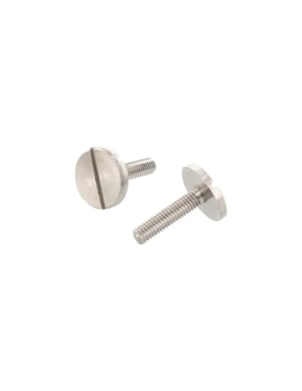 Última Versión 1 x Tornillo metales cabeza cilíndrica ancha ranura Inoxidable A1 M6X12 roscado total