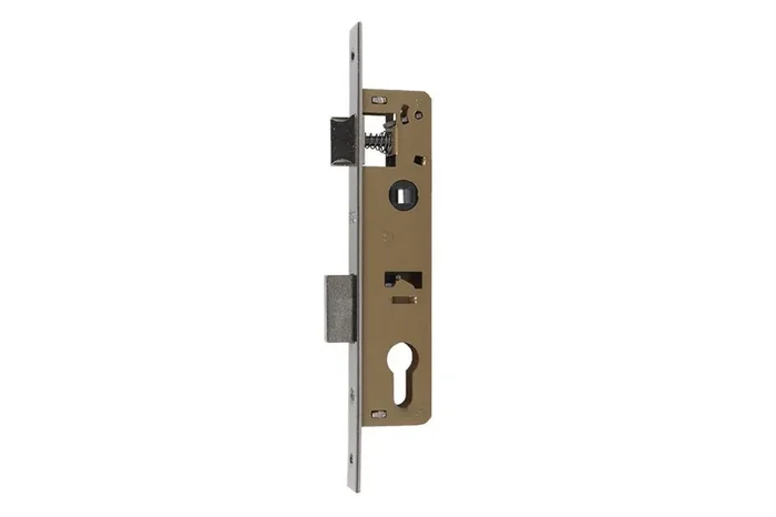 Última Versión Cerradura Embutir+cerradero D85 E30 F22 Níquel (P/Metal)
