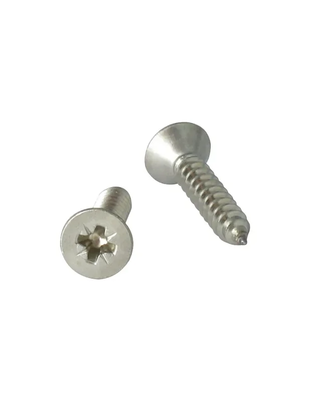 Venta Final 1 x Tornillo chapa Inoxidable A2 cabeza fresada TF Pozi 4.8X38