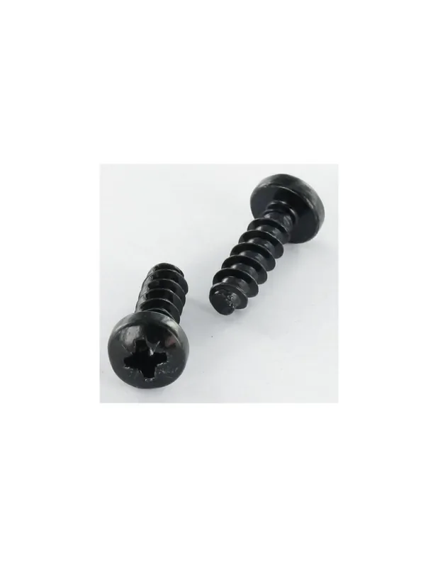 Venta Final 1 x Tornillo PVC cabeza cilíndrica abombada TCB Pozi 2 5X16 Acero cincado negro