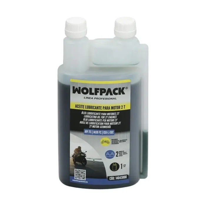 Venta Final Aceite Lubricante 2 Tiempos 1L (2 Boquillas)