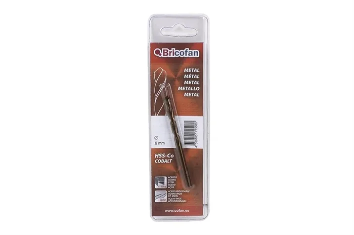 Venta Final BL 1 UDS BROCA HSSCO DIN338 BRICOFAN 4,5 mm